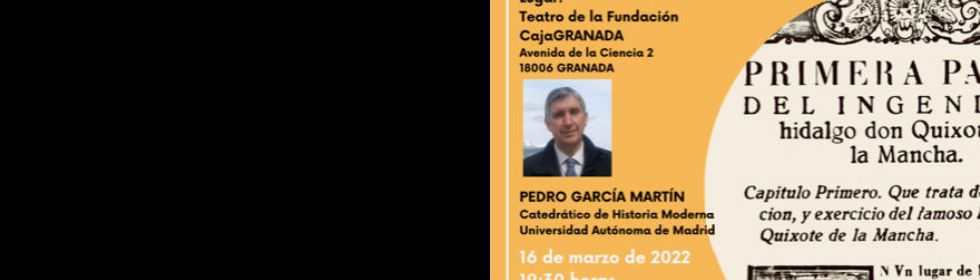 Conferencia de Pedro Garca Martn - Historiador y escritor